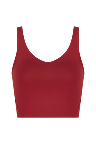 Lisse Top - Rouge