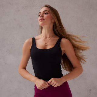 Effortless Bra-Top in Black- FINAL SALE